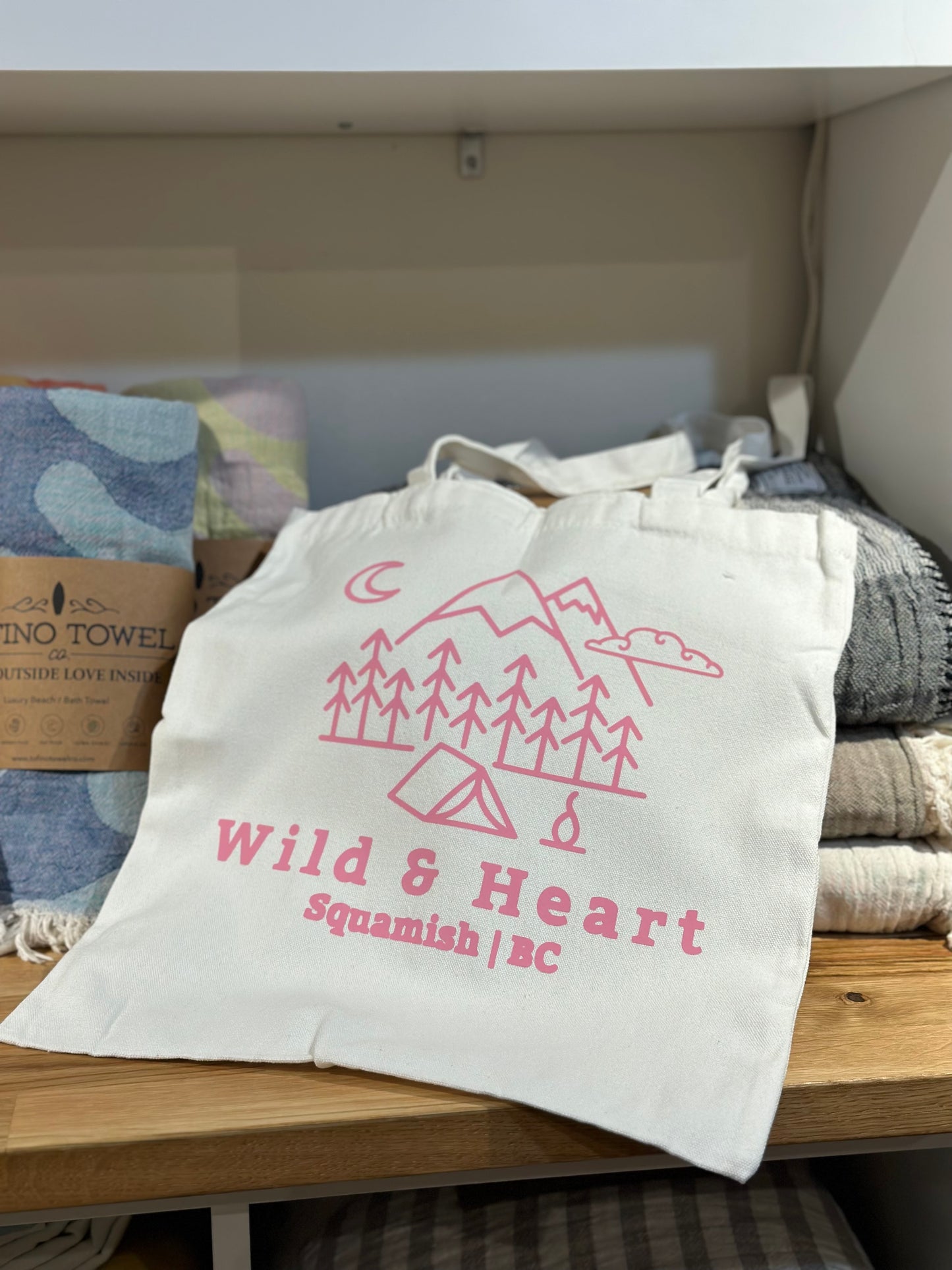 Cotton Tote Bag - Wild and Heart