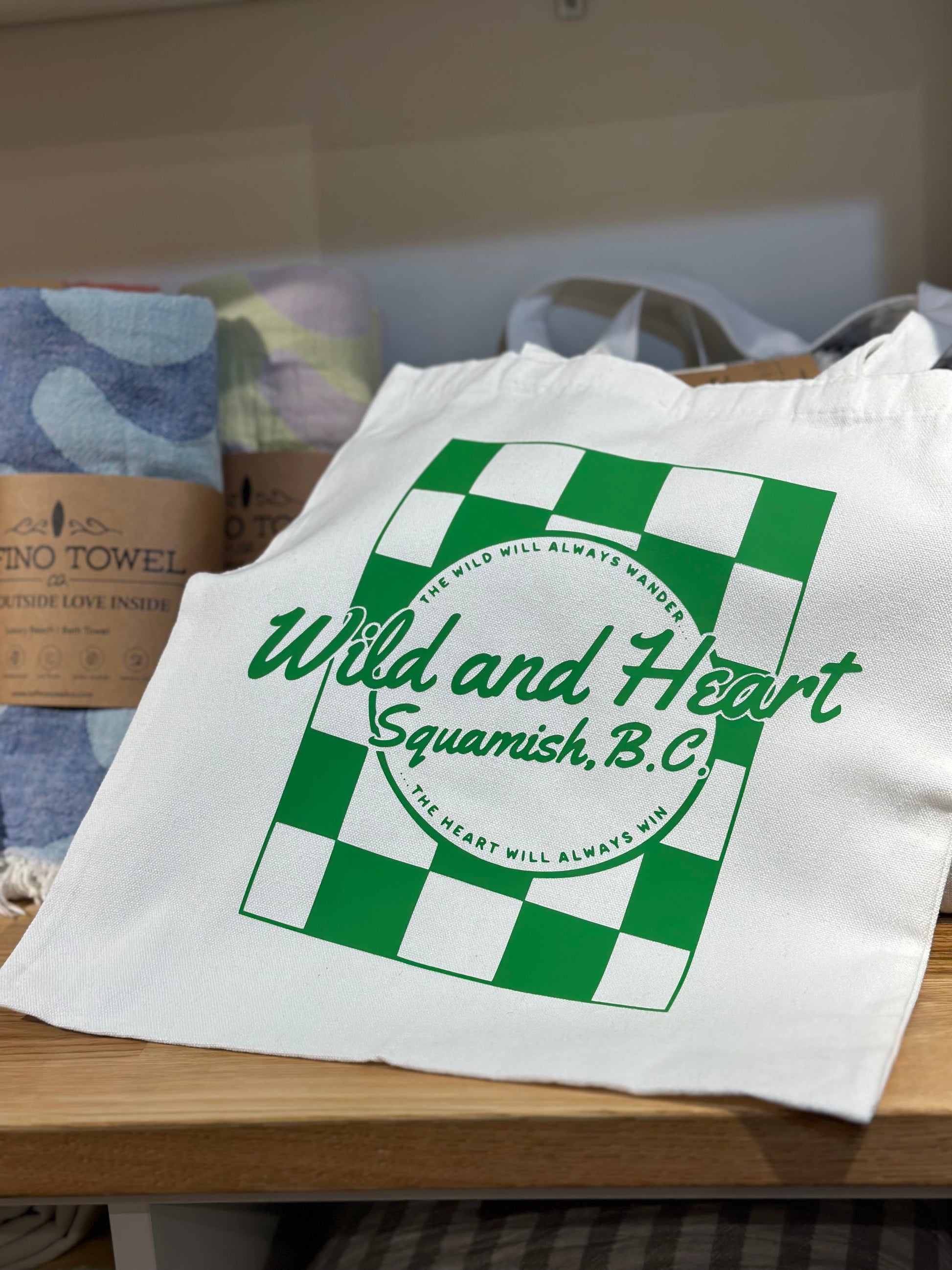 Cotton Tote Bag - Wild and Heart