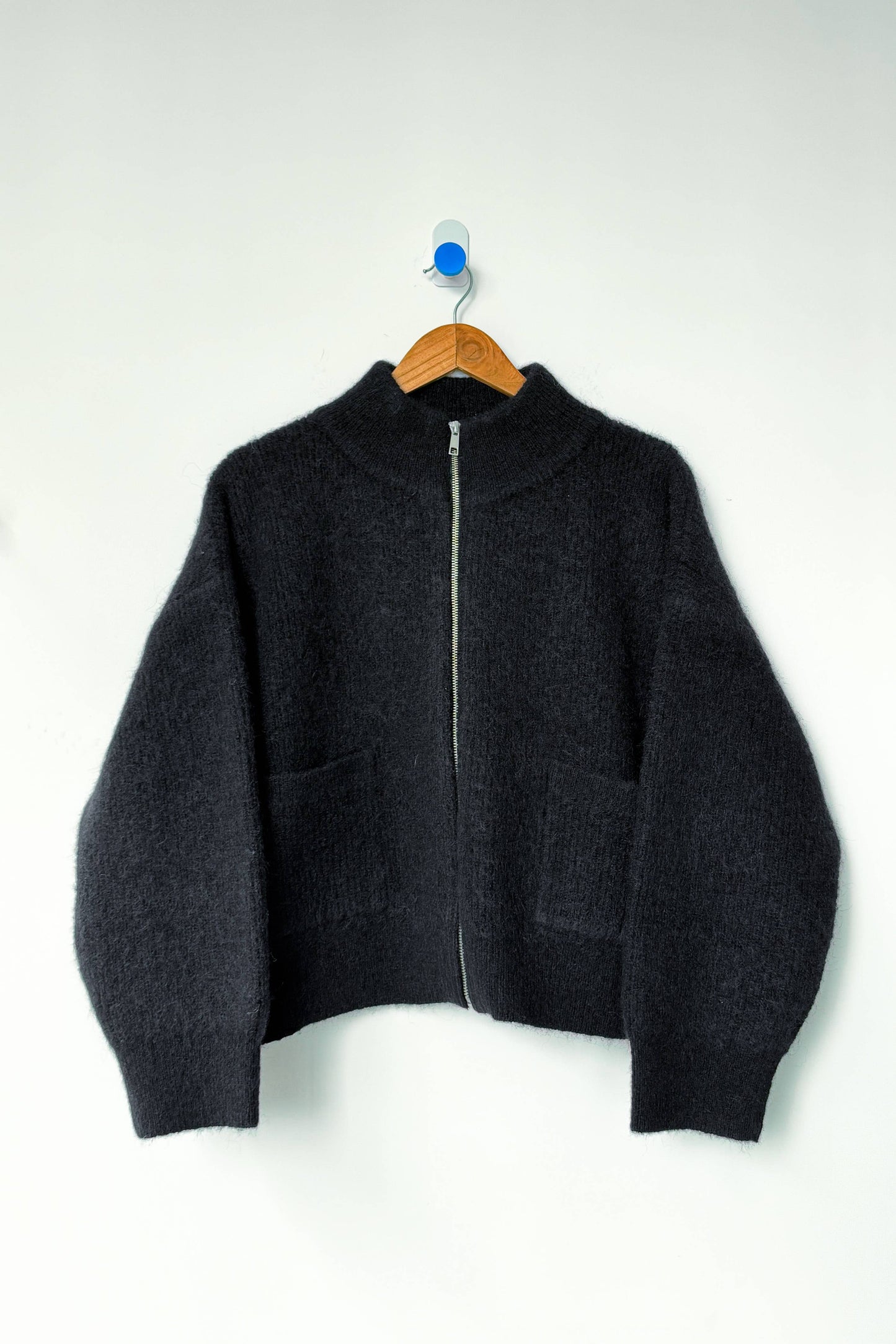 Alpaca Zip Front Jacket