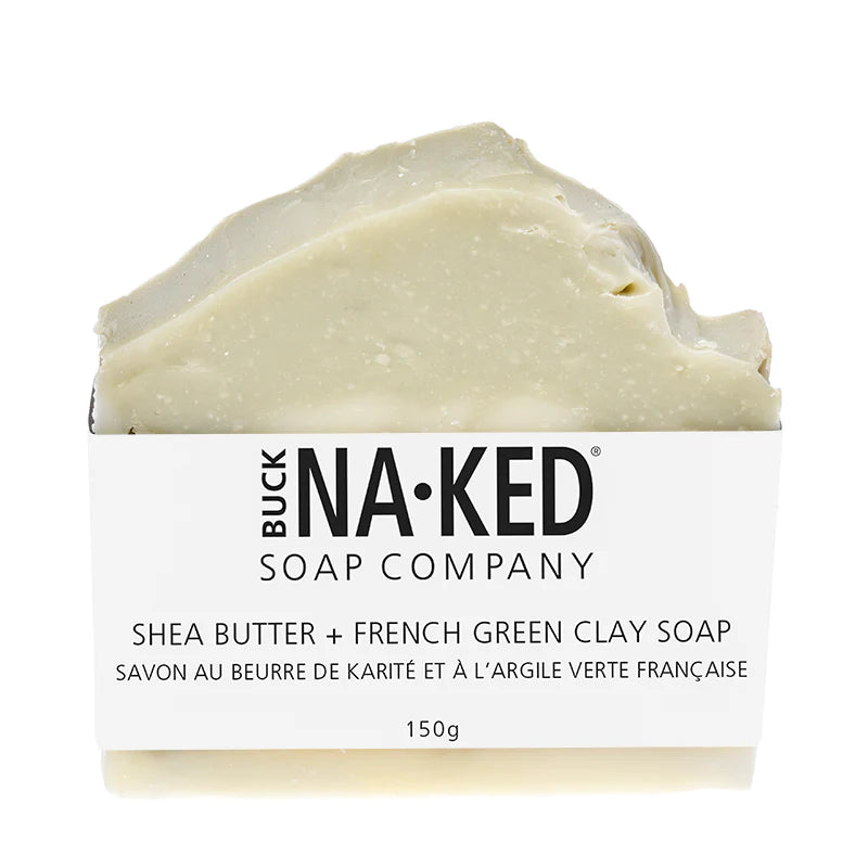 Shea Butter & French Green Clay Soap 5oz