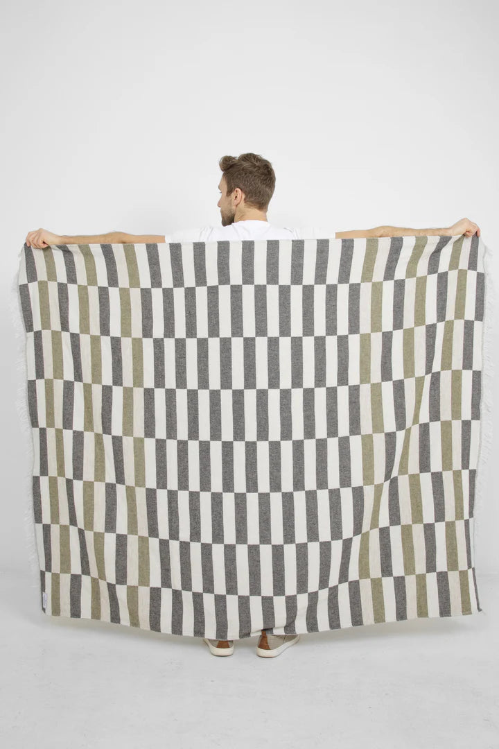 The Lazlo | Wool Blend Throw