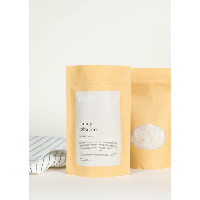 Honey Tobacco Bath Soak - Wild and Heart