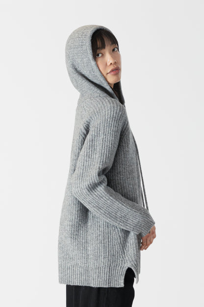 LETTIE - Eco Oversized Ribbed Hoodie - Wild and Heart