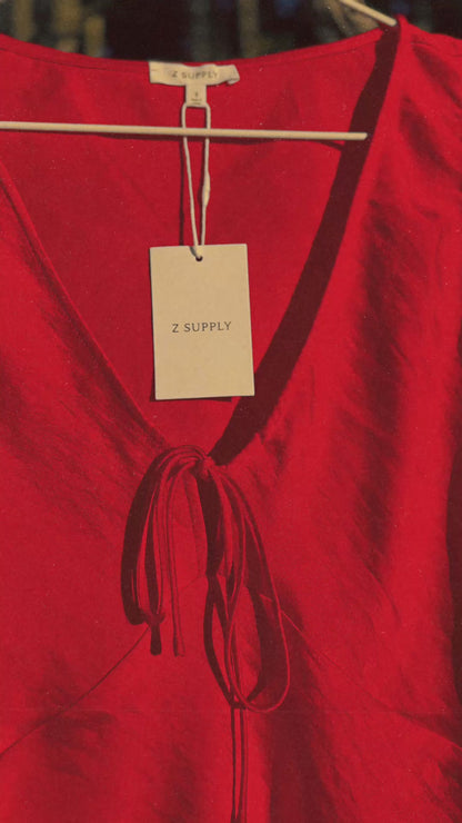 Luana Luxe Satin Top