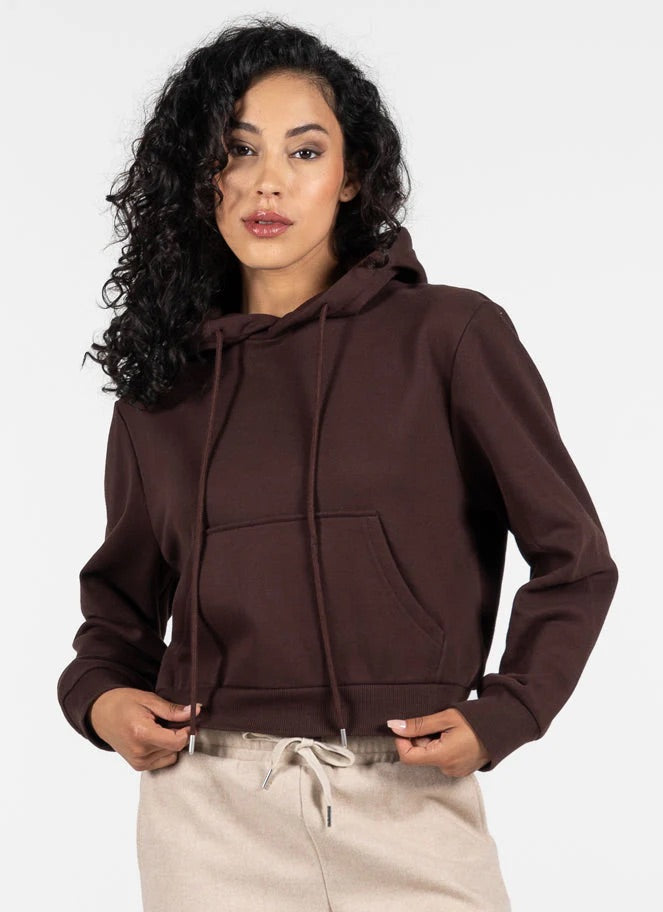 Recycled Poly/Cotton Fleece Hoodie - Wild and Heart