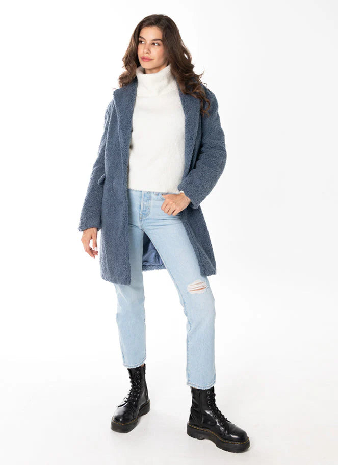 Relaxed Teddy Overcoat - Wild and Heart