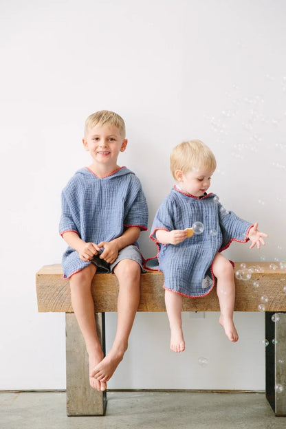 The Pebble Poncho (2y - 12y) - Wild and Heart