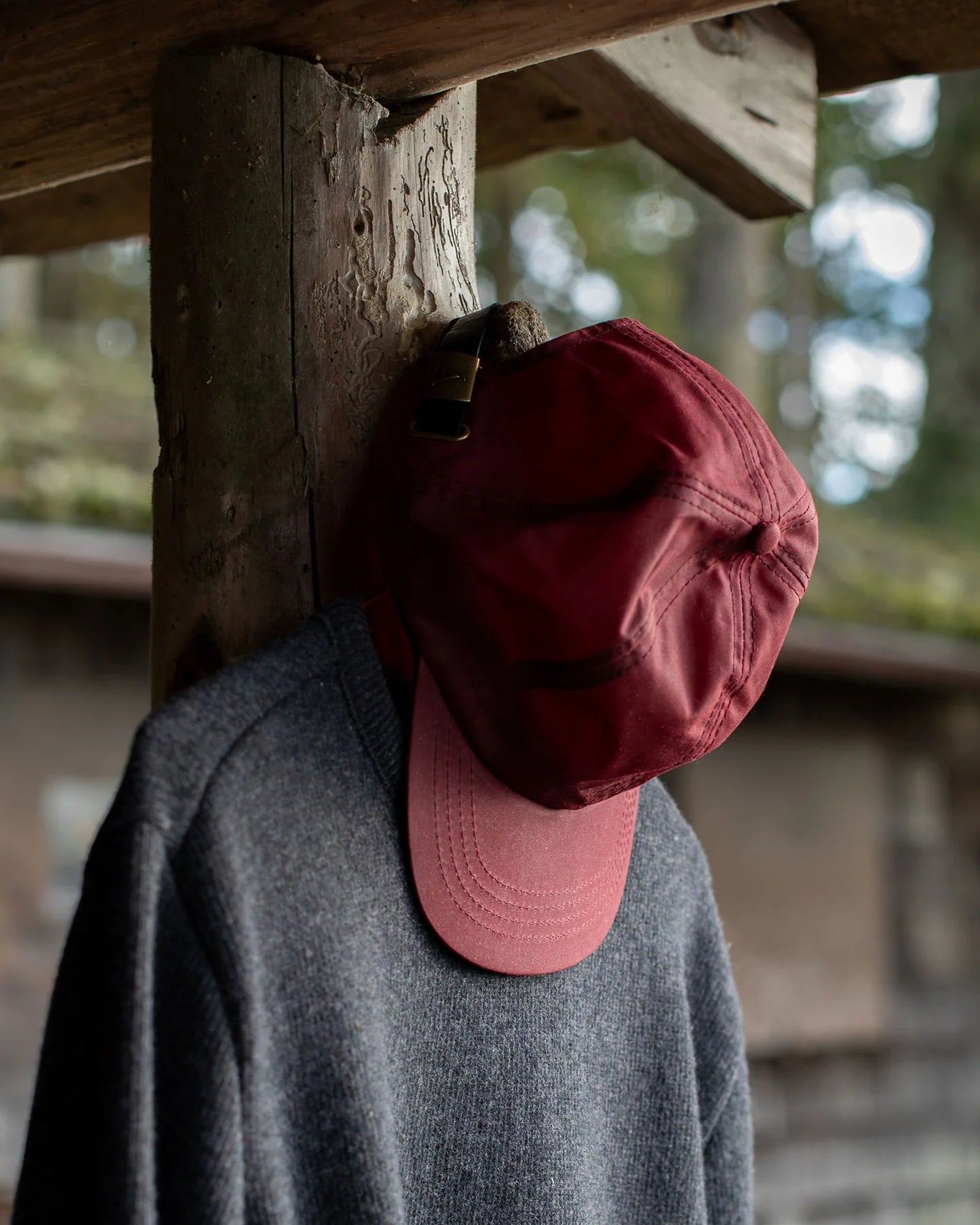 Tin Cloth Cap (Maroon) - Wild and Heart